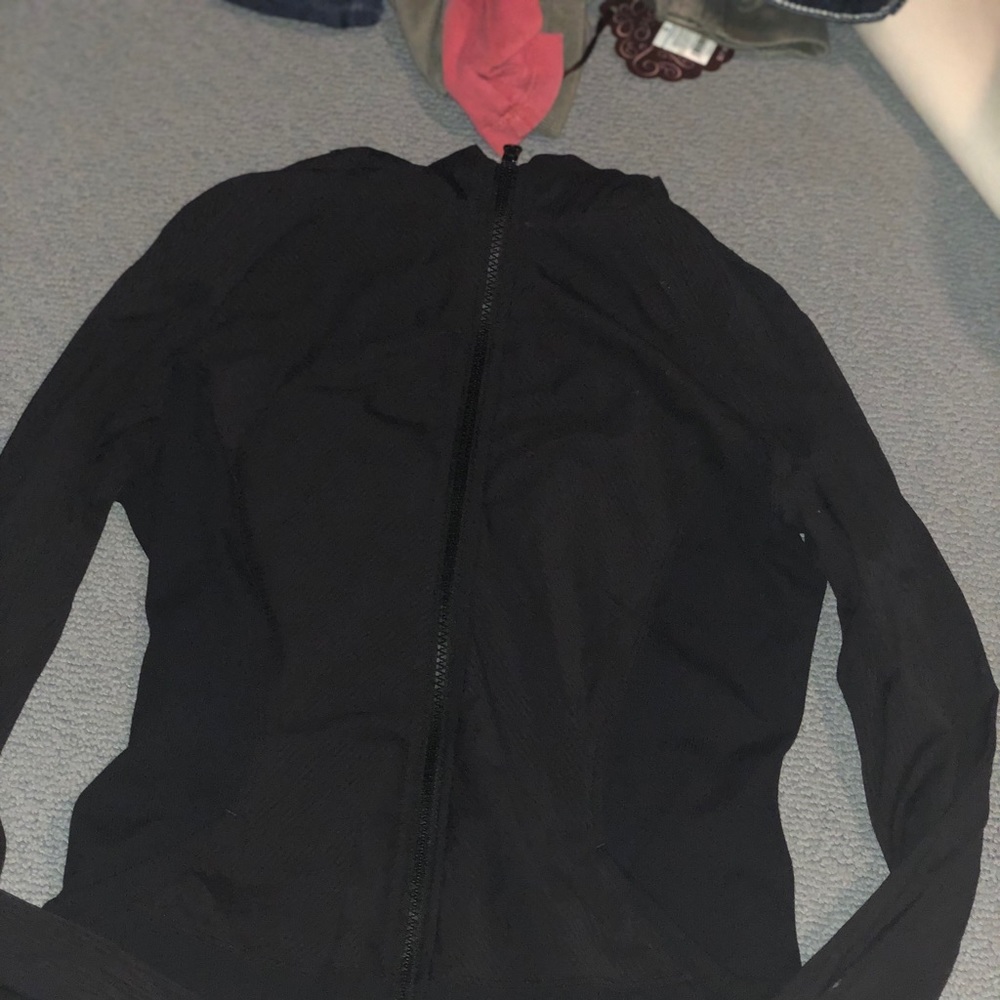 Black Lululemon Track Jacket